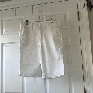 LOFT White Women's Bermuda Shorts